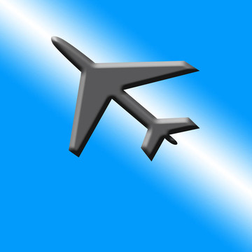 飛行中的飛機