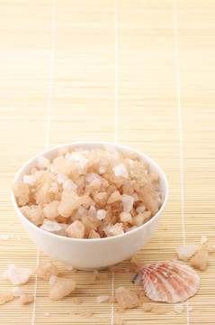 碗中的沐浴鹽