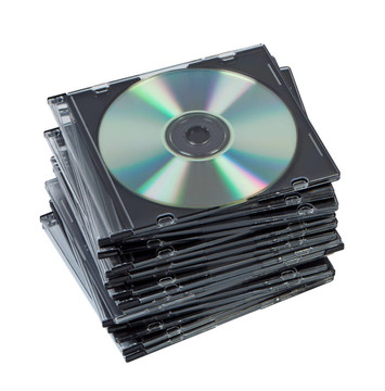 隔離箱中的堆棧光盤。
