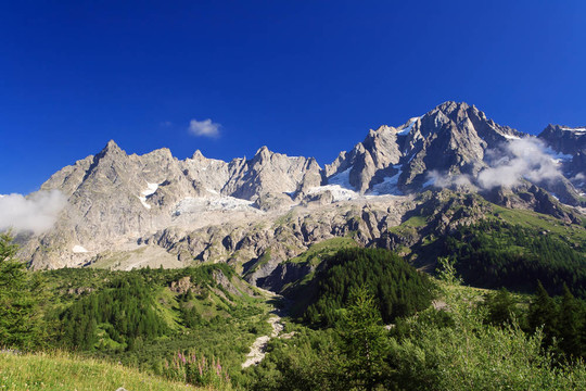 LES大若拉斯山勃朗峰