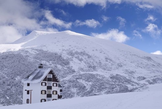 山上避難