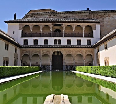 阿爾罕布拉；Patio of Arrayanes