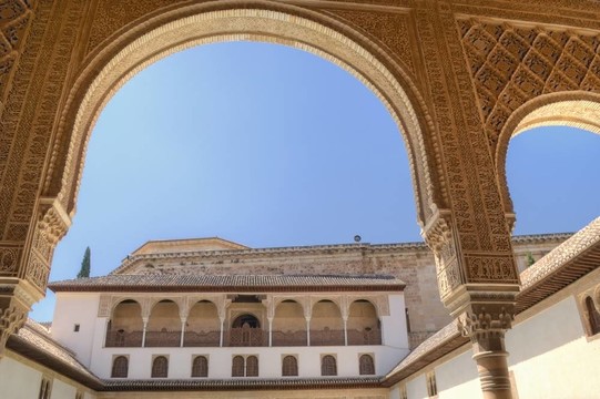 阿爾罕布拉；Patio of Arrayanes