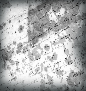 骯臟的舊字體字母紋理