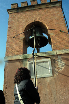 在Torre de la Vela游客