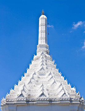 寺廟白屋頂