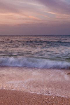 黃昏的海岸