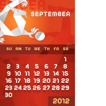 折紙龍歷2012