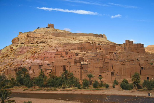 古老的城市在摩洛哥benhaddou AIT