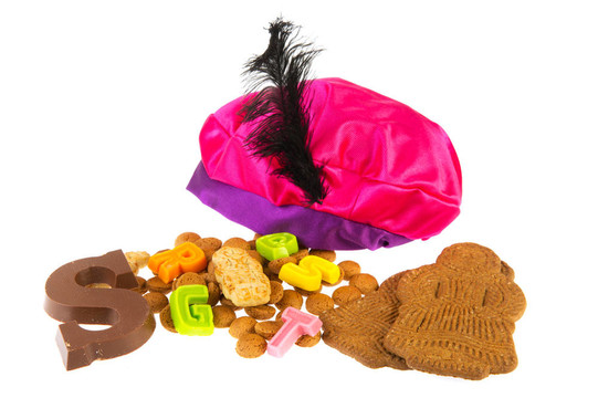 Sinterklaas candy和black Piet的帽子