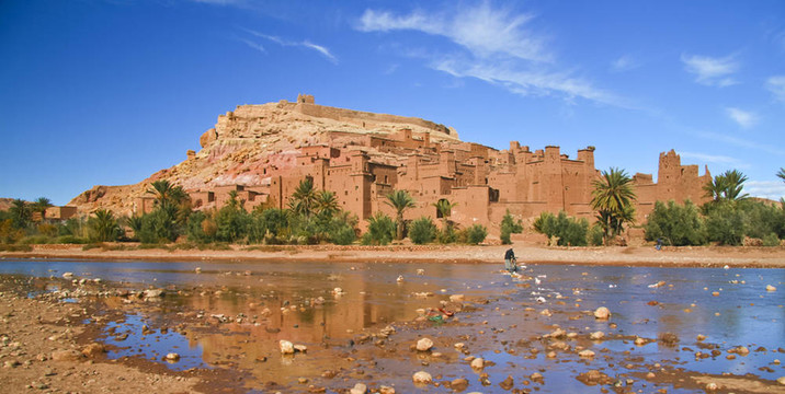 古老的城市在摩洛哥benhaddou AIT