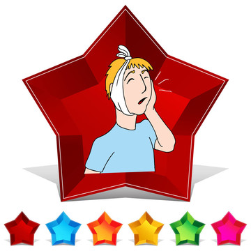 牙痛的寶石按鈕設(shè)置