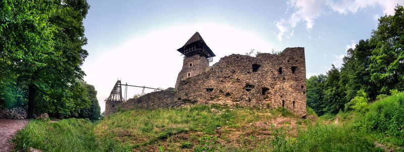 Nevitsky Castle遺址烏克蘭建于第十三世紀