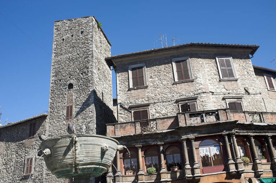 Narni（特爾尼；翁布里亞大區(qū)；意大利）的老建筑