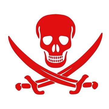 紅色的歡樂(lè)Roger skull