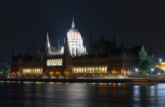 布達佩斯議會夜景