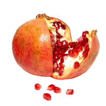 紅石榴粒。