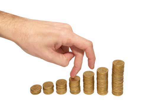 爬上金幣樓梯