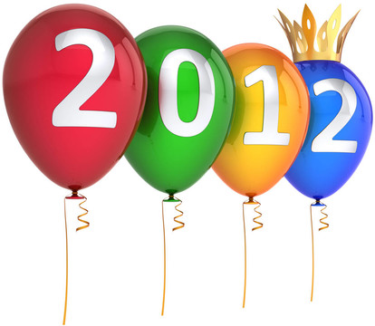 皇家新年2012氣球
