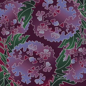 老式花背景
