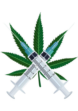 大麻葉針