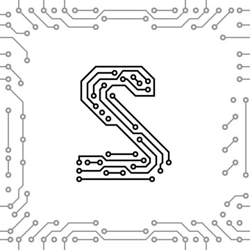 印刷電路板的字母表