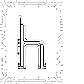 印刷電路板的字母表