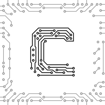 印刷電路板的字母表