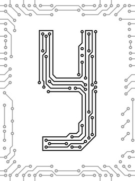印刷電路板的字母表
