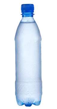 帶水滴的塑料瓶