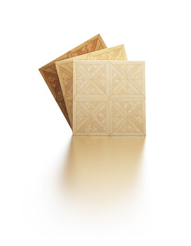 實(shí)木復(fù)合地板的樣品