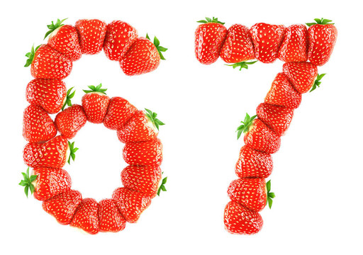 Strawberry字母- 7 6