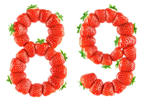 Strawberry字母- 9 8