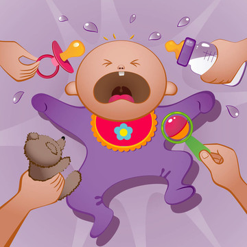 哭泣的嬰兒