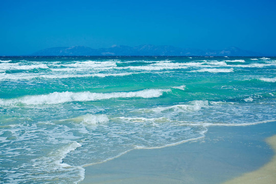 愛琴海上的波浪