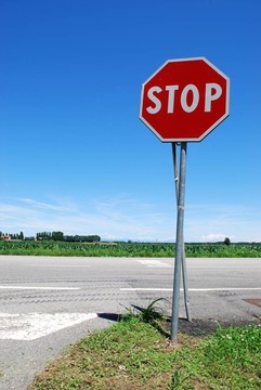 停止的跡象