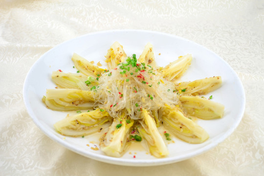 粉絲蒸娃娃菜
