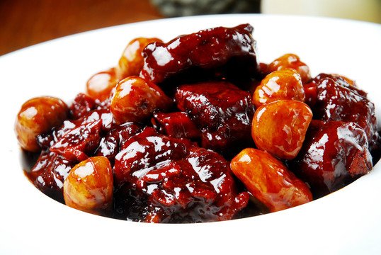 板栗燒肉