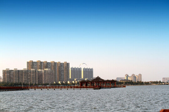 大慶 都市 風(fēng)光 湖