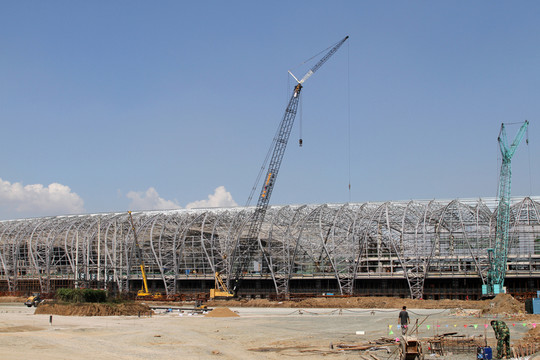 沈陽機場T3航站樓 建設(shè)工地