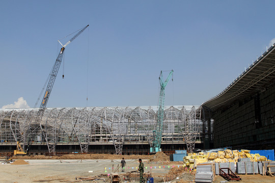 沈陽機場T3航站樓 建設工地