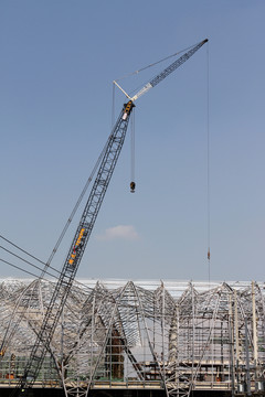 沈陽機場T3航站樓 建設(shè)工地