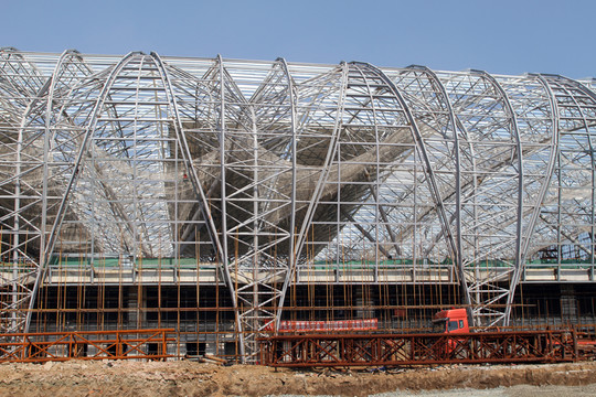 沈陽機場T3航站樓 建設工地