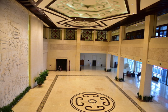 湖北省恩施博物館大廳