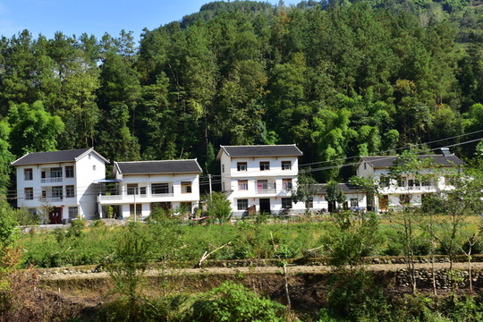 湖北恩施市麂子渡村落風(fēng)光風(fēng)景