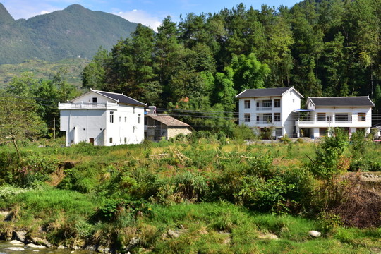 湖北恩施市麂子渡村落風(fēng)光風(fēng)景