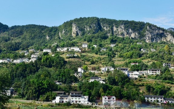 湖北恩施市麂子渡村落風(fēng)光風(fēng)景