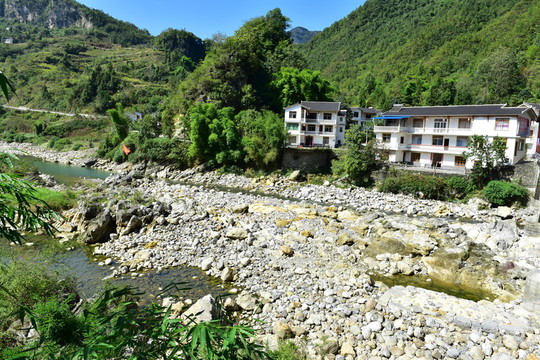 新農(nóng)村田野田園風(fēng)景