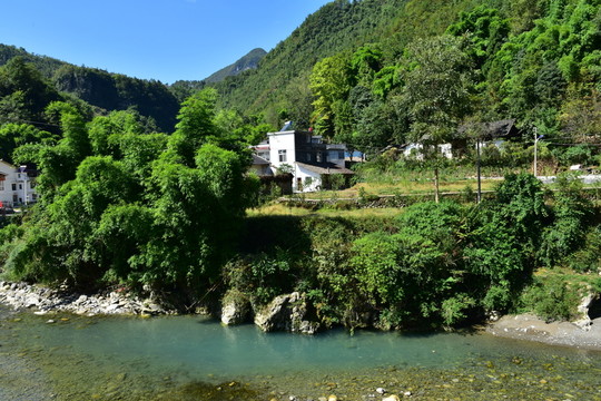 新農(nóng)村村莊風(fēng)景