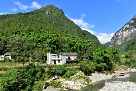 新農(nóng)村村莊風(fēng)景